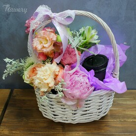 Корзина с ароматом кофе🌸
