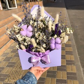 Композиция с сухоцветами🌸