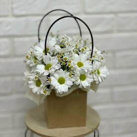 Цветы в сумочке