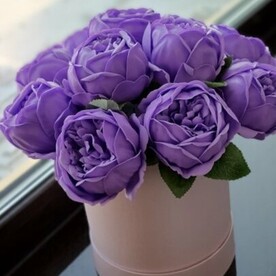 Пионы из мыла 11 шт