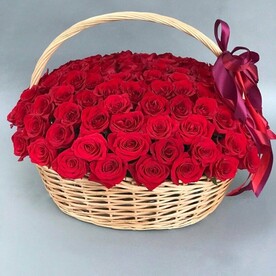 101 Роза в корзинке