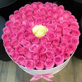 101 Роза в коробке