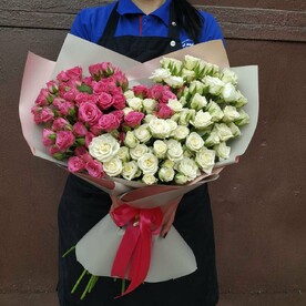 35 кустовых роз