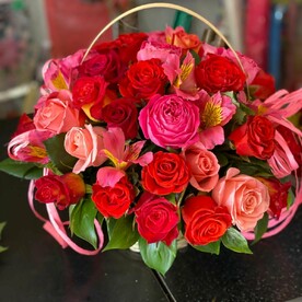 Красная корзина