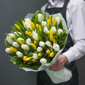 Букет 51 тюльпан