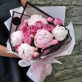 Букетик двойное капучино