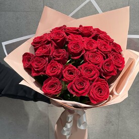 25 роз в букет