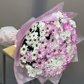 Букет ромашковой хризантемы