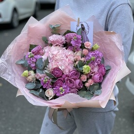 Розовый фламинго