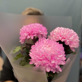 Букет из хризантем