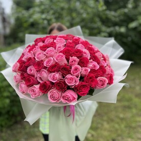 Букет из 101 розы