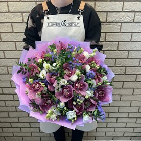 Букет с Орхидей