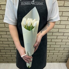 Букет из 9 тюльпанов