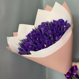 Синие ирисы 51💜