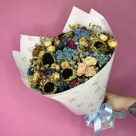 Букет сухоцветы (03)