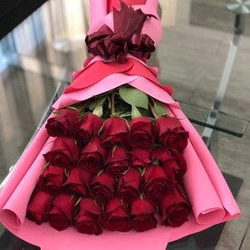 Восхищение!!! Букет из красных роз