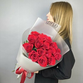 Букет Эквадорских красных роз