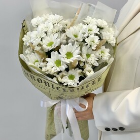 Букет из хризантем