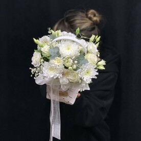 Корзинка «Белоснежка»