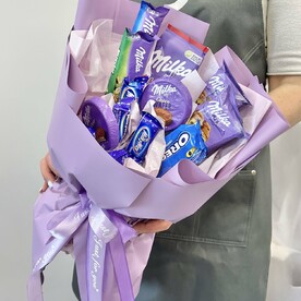 Букет из сладостей «Милка»