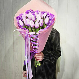 Лиловый корсет