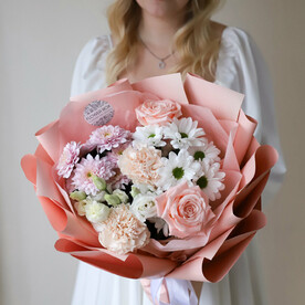 Букет в нежной гамме