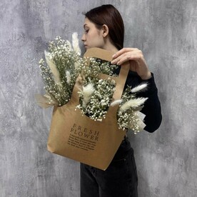 Сухоцветная композиция Уют