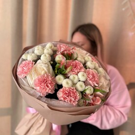 Авторский букет «Нежные прикосновения»