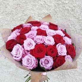 35 роз микс