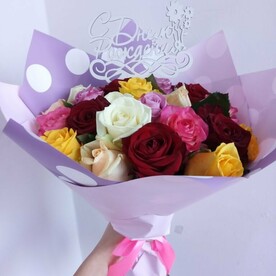 Розы микс