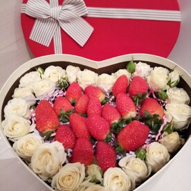 Клубничное сердечко