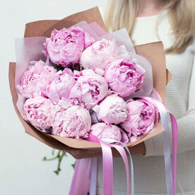 Букет пионов "Восторг"