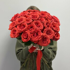 Букет из Алых роз