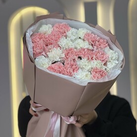 Букет из диантусов