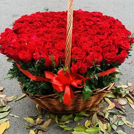 Корзина 151 роза