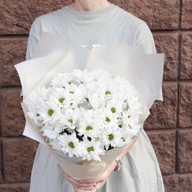 Букет хризантем  7шт