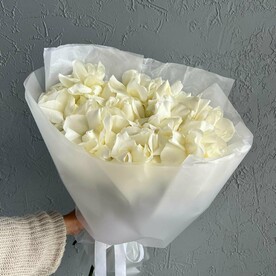 Букет из белых роз  FT253