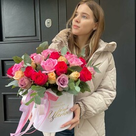 Микс роз 51 штука