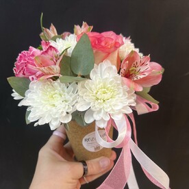 Композиция в стаканчике «Милой»