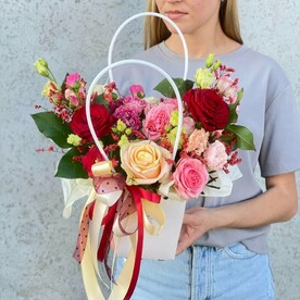 Сумочка с розами
