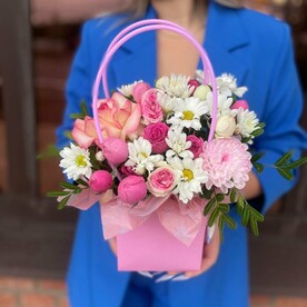 Цветы в сумочке