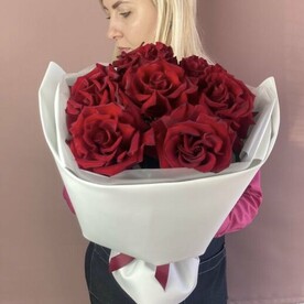 Букет из красных французких роз