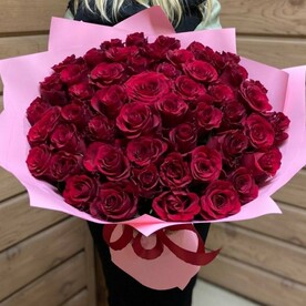51 красная роза