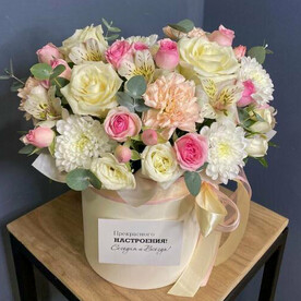 Цветы в коробке