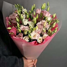 Эустома нежный микс