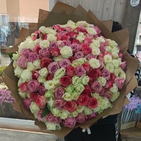 Букет из 201 розы