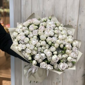 Монобукет « Silver Bubbles “