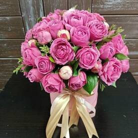 Композиция "Розовая карамель"