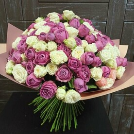 Букет "Лиловая вода"