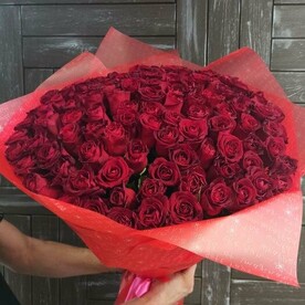 Букет "Красная магия"